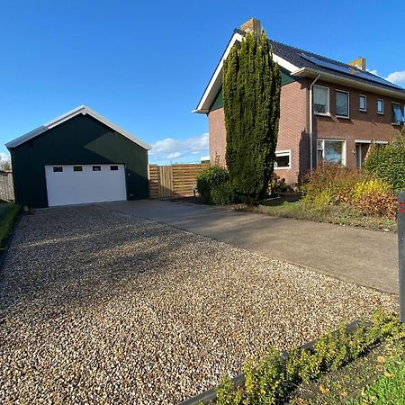Huis Bij Het Water Met Sloepje Jutrijp ภายนอก รูปภาพ